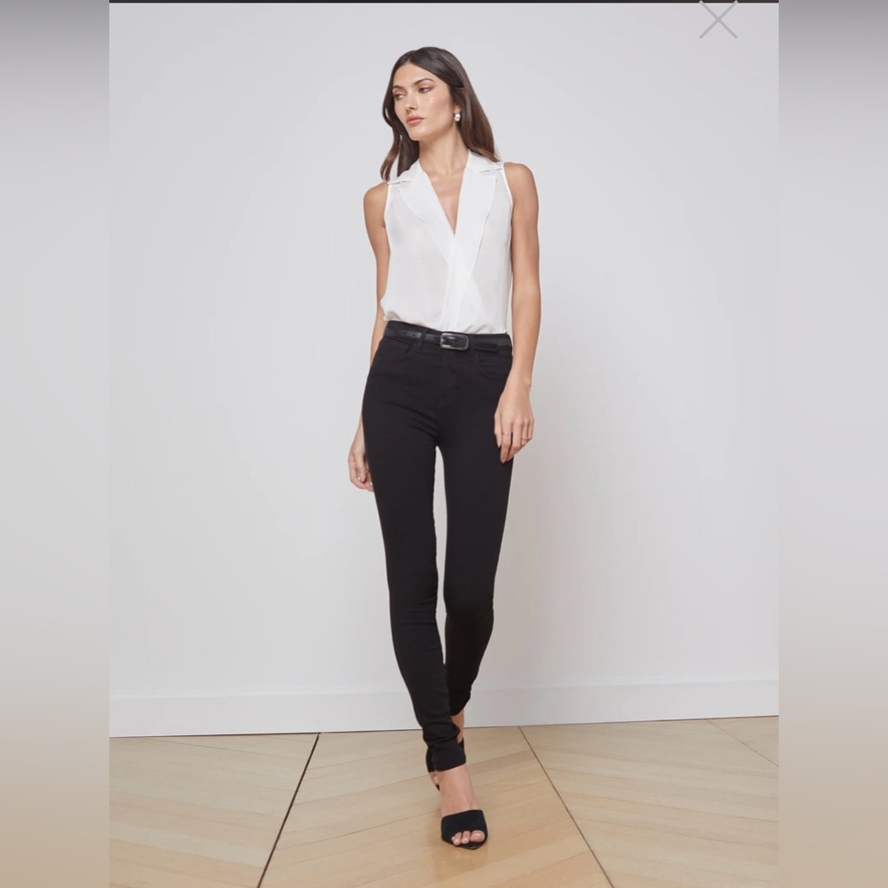 L'AGENCE Black Skinny Jeans for Women